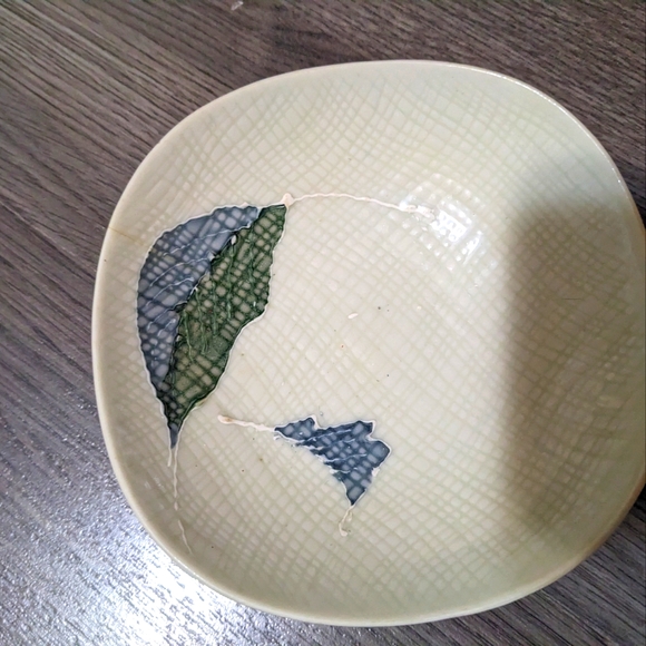 Vintage shallow bowls set from Japan - Picture 3 of 5
